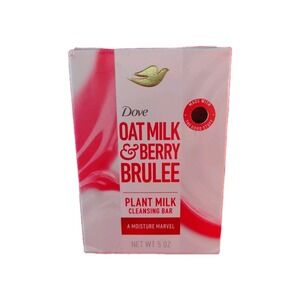 Dove Beauty Plant Based Bar Soap‎ Oat Milk & Berry 5oz PH Balance
